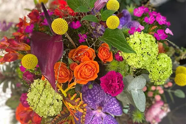 Bunter Blumenstrauß